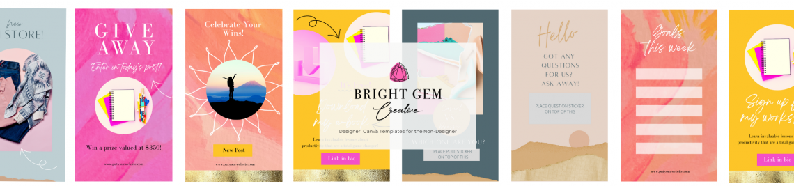 Bright Gem Creative Profile Banner