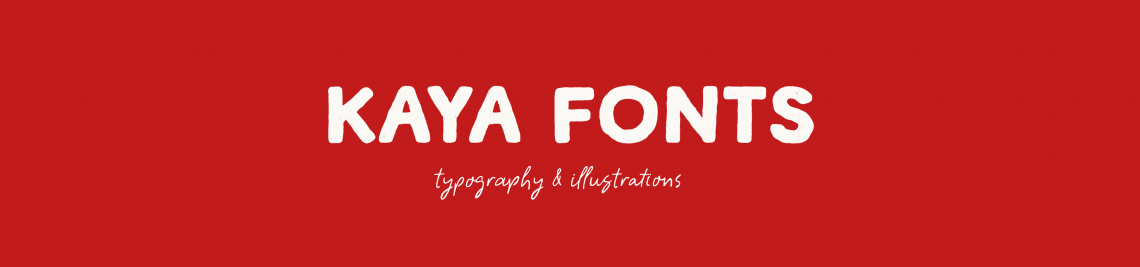 Kaya Fonts Profile Banner