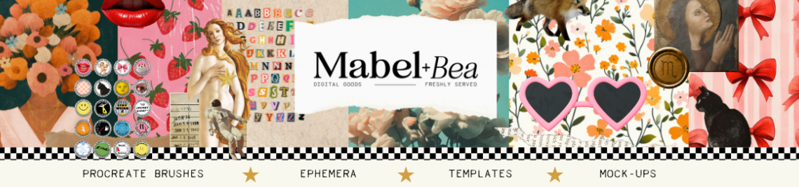 Mabel and Bea Paper Co Profile Banner