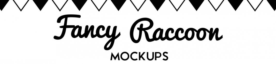 Fancy Raccoon mockups Profile Banner
