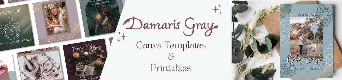 Damaris Gray Designs Profile Banner