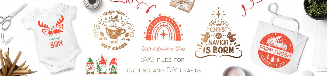 Digital Rainbow Shop Profile Banner