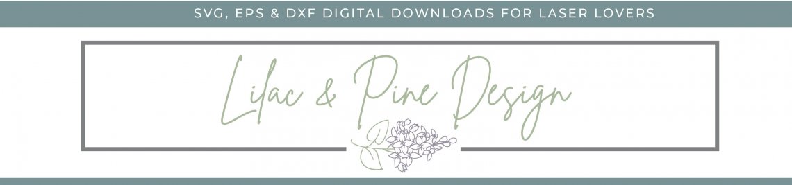 Lilac and Pine Design Profile Banner