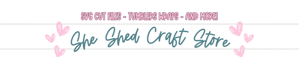 She Shed Craft Store Profile Banner