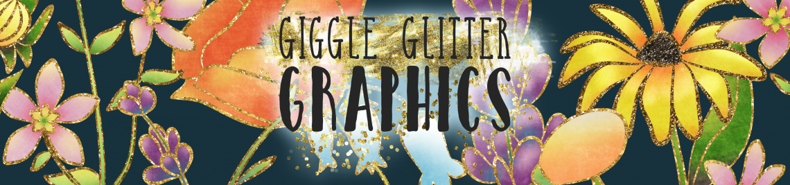 Giggle Glitter Graphics Profile Banner