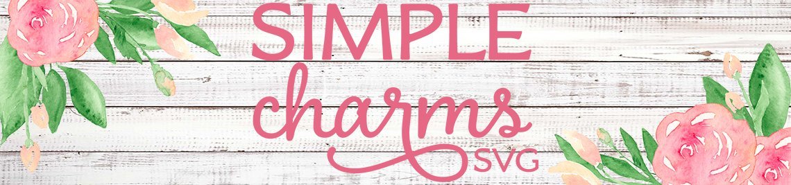 Simple Charms SVG Profile Banner