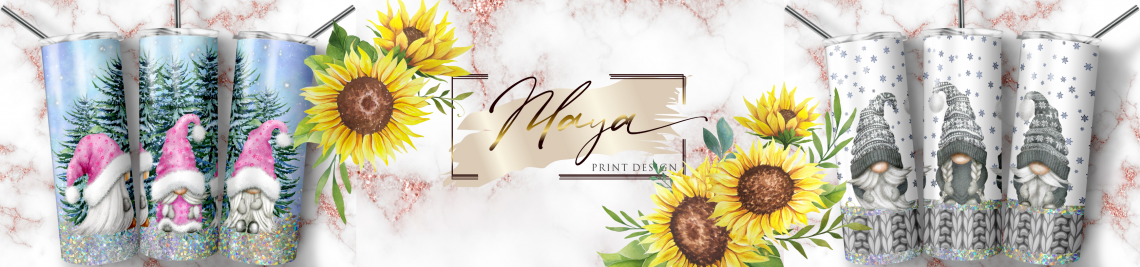 Maya Print Design Profile Banner