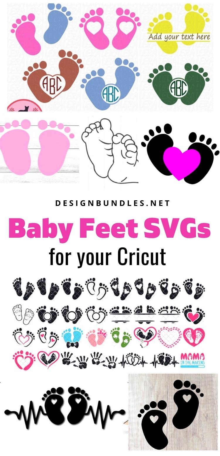 Baby Feet SVGs