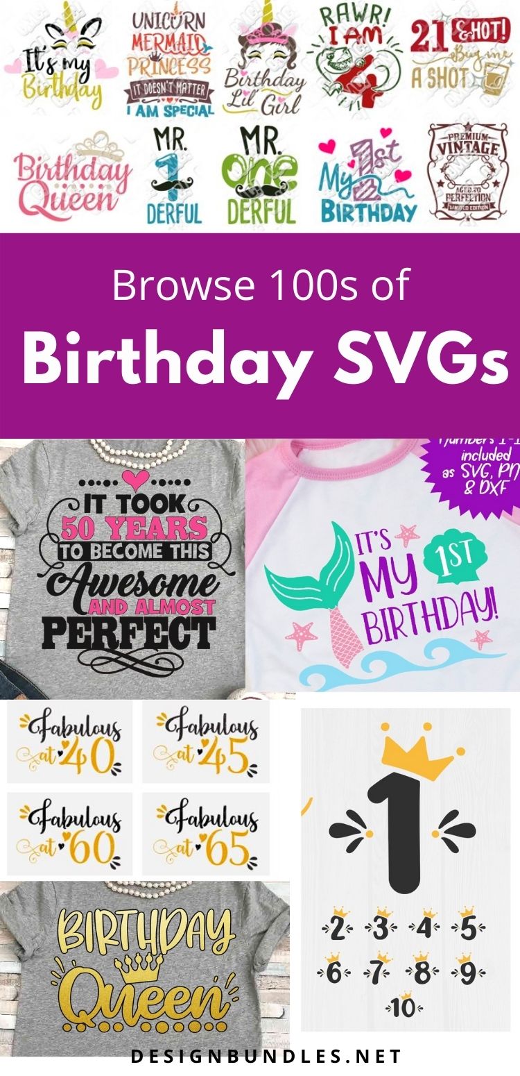 Birthday SVGs