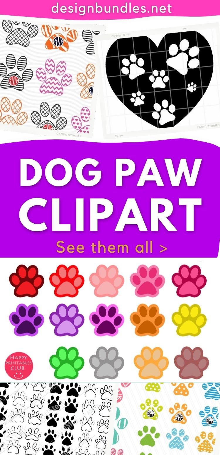 Dog Paw Clipart