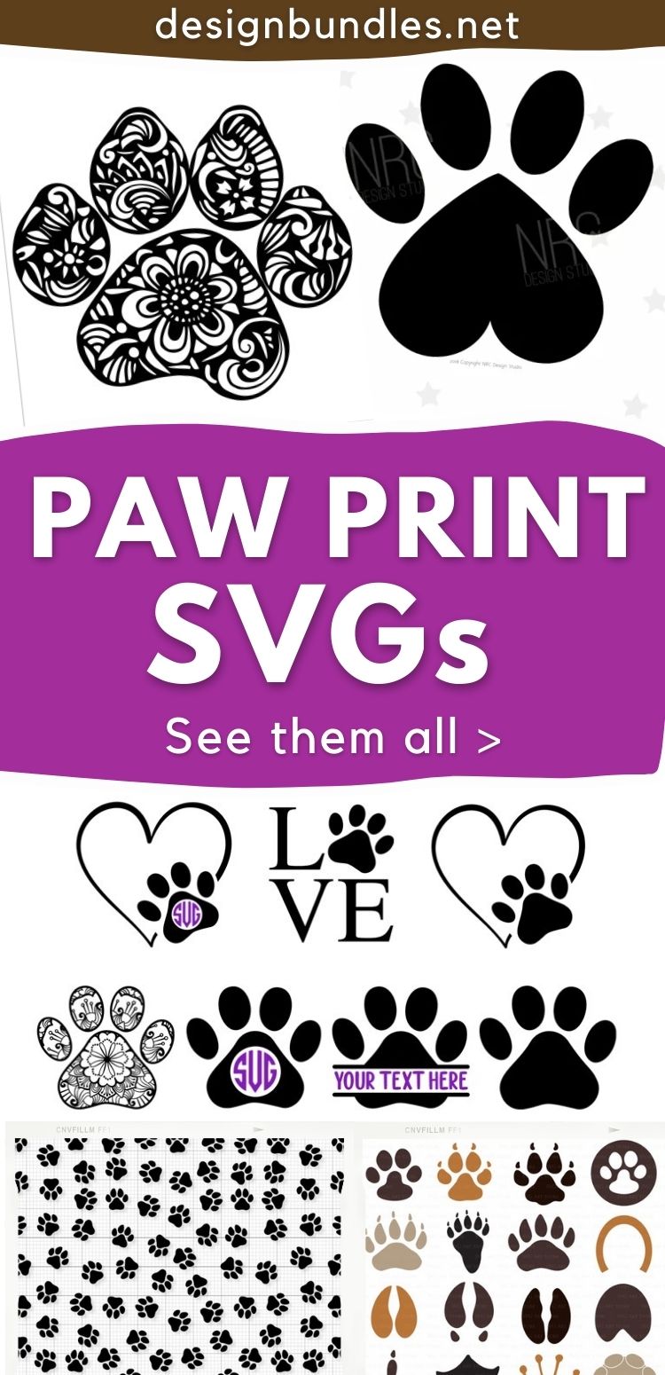 Paw Print SVGs