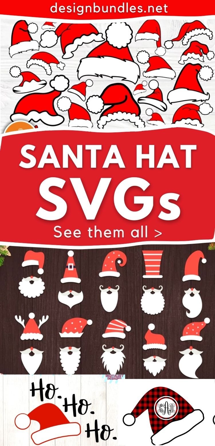 Santa Hat SVGs
