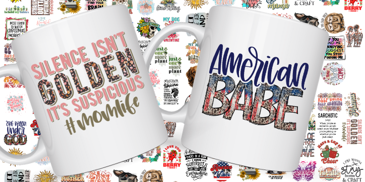 Mug Decal Bundle – 130+ Decals 
