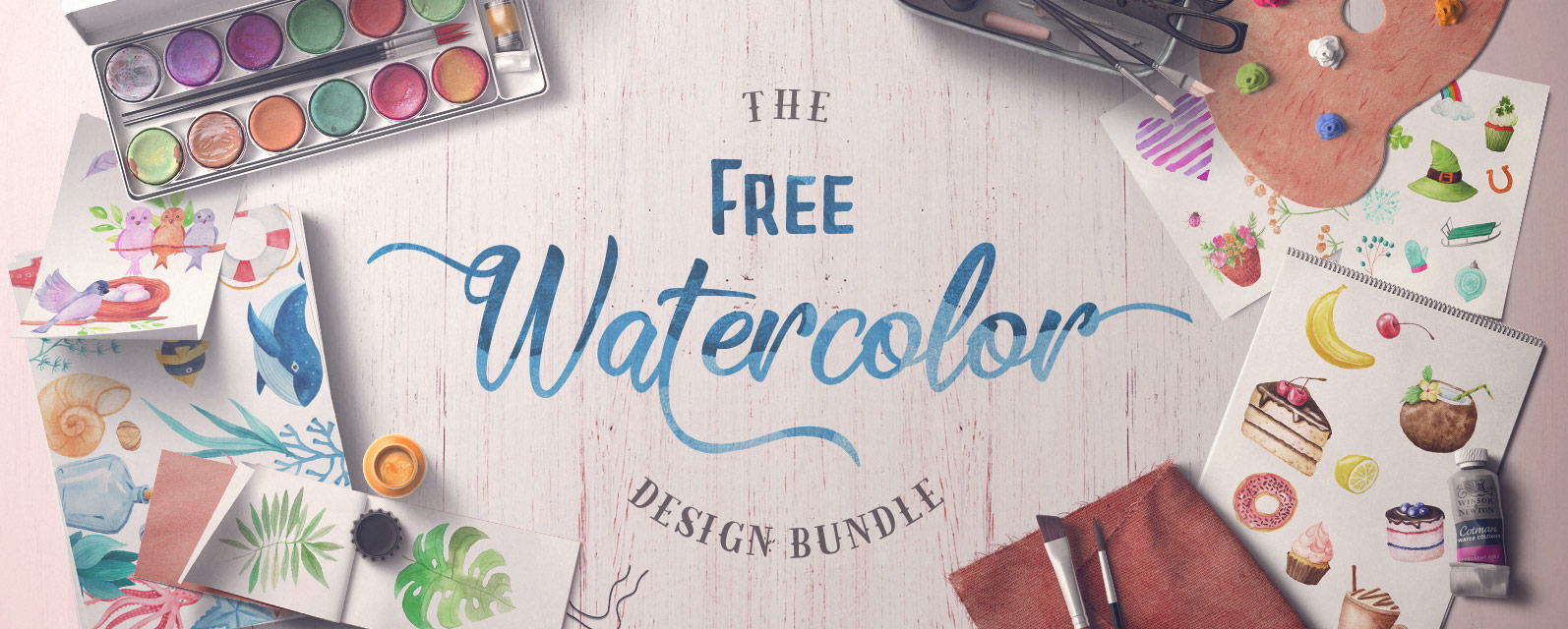 Download Free Watercolor Bundle Design Bundles