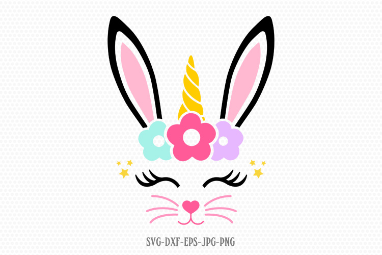 Download Bunny unicorn svg files, easter unicorn svg, easter svg