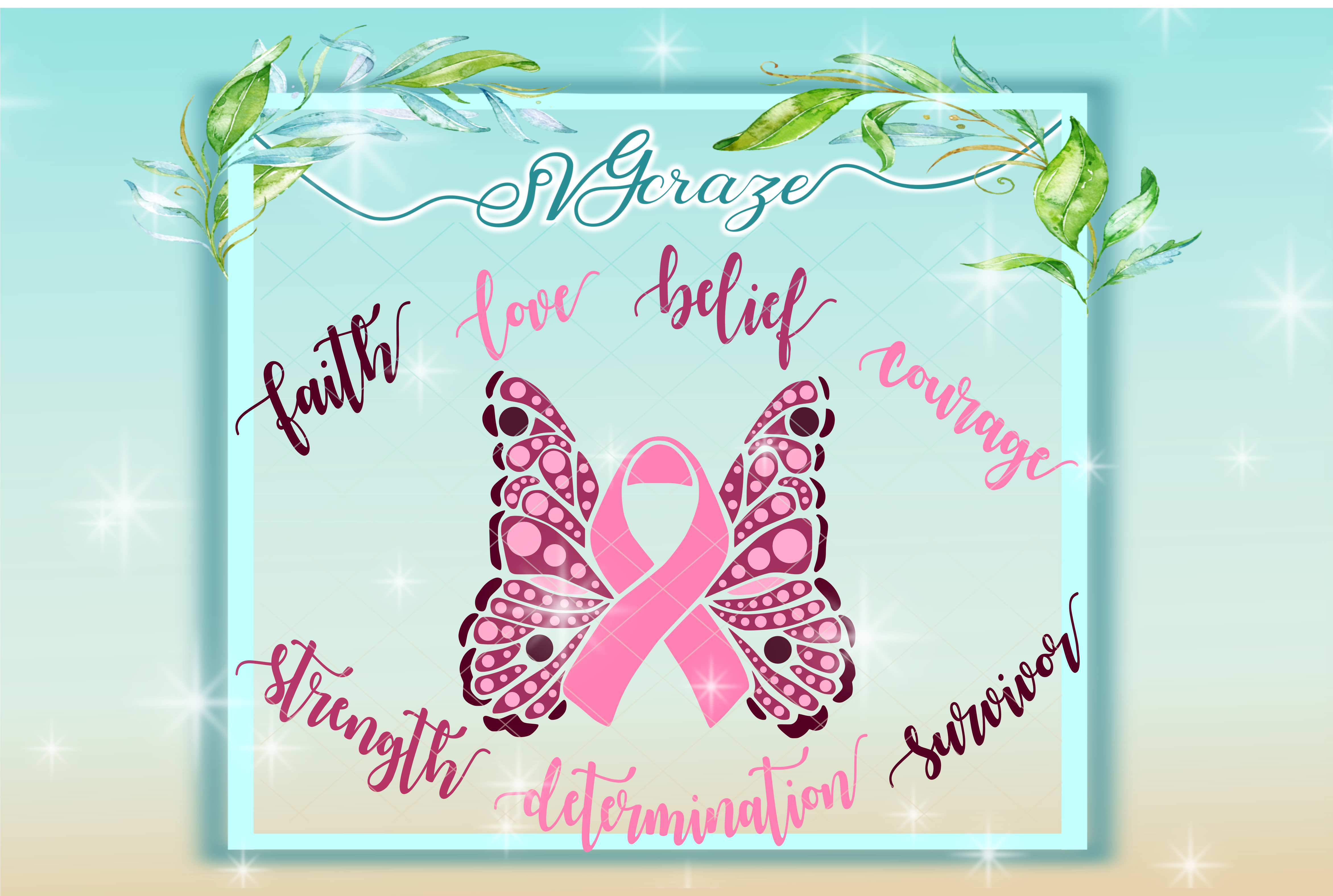 Free Free 63 Butterfly Breast Cancer Ribbon Svg SVG PNG EPS DXF File