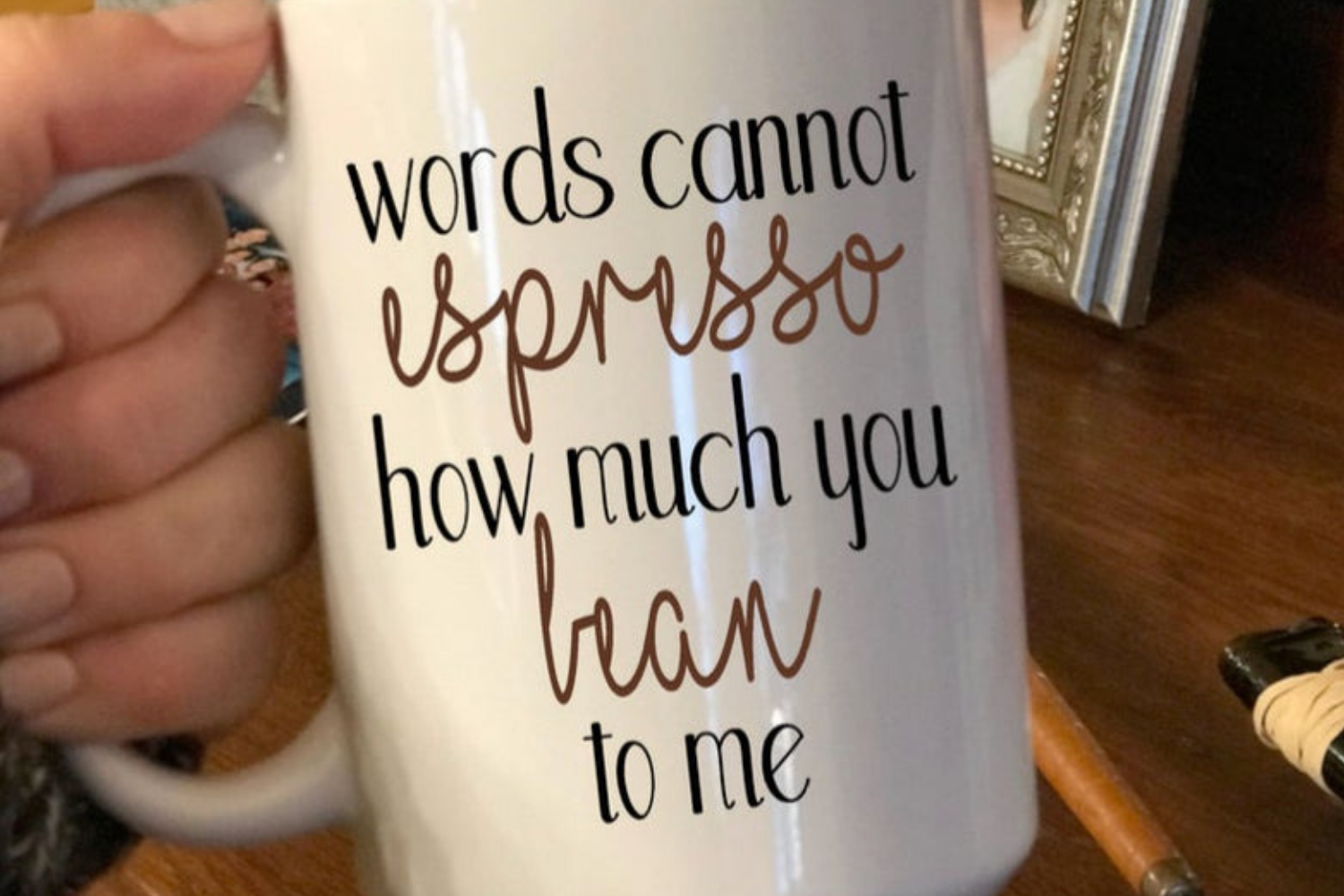 Download Words cannot espresso Funny coffee quote, coffee cup SVG DXF