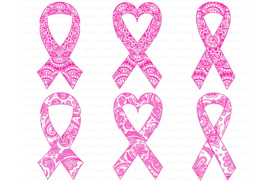 Download Awareness Ribbon Mandala SVG, Ribbon Cancer SVG Files.
