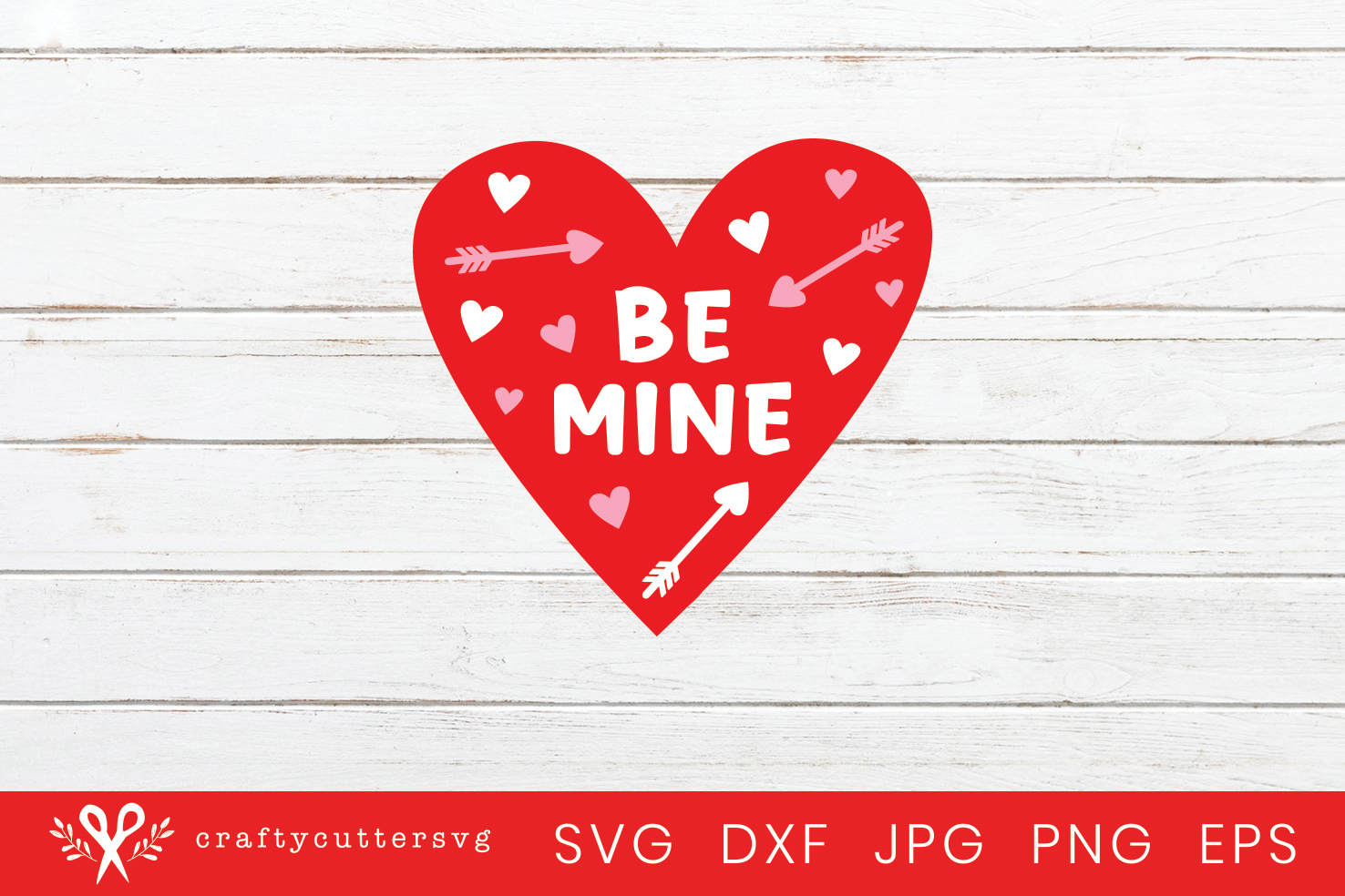 Download Be Mine Svg Love Heart Arrow Valentine's Day Svg Cut File