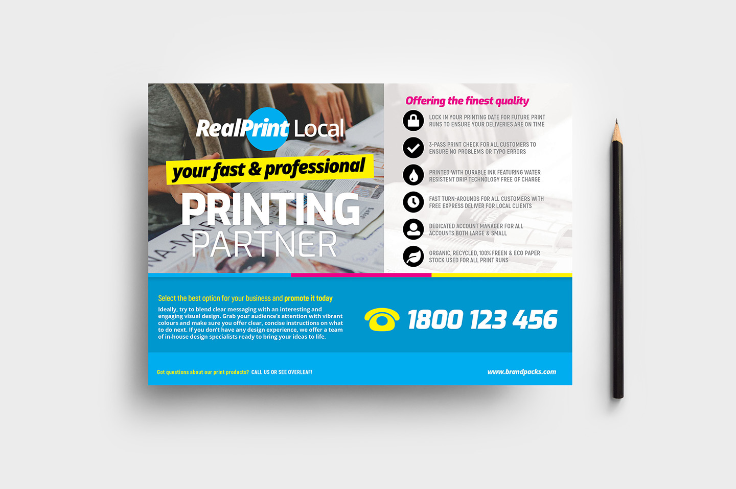 Print Shop Flyer Template