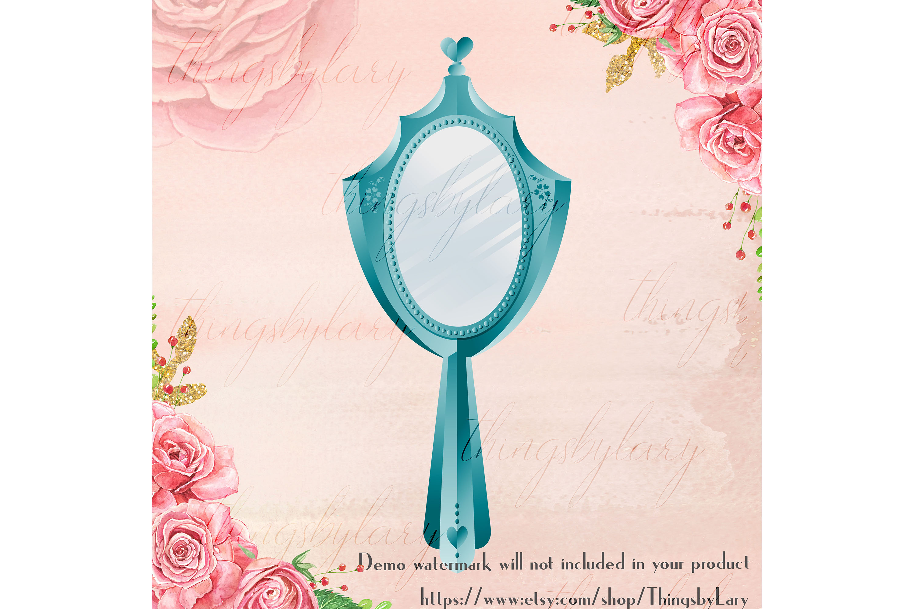 100 Hand Mirror Clip Arts, Princess Mirror, Bridal Mirror ...
