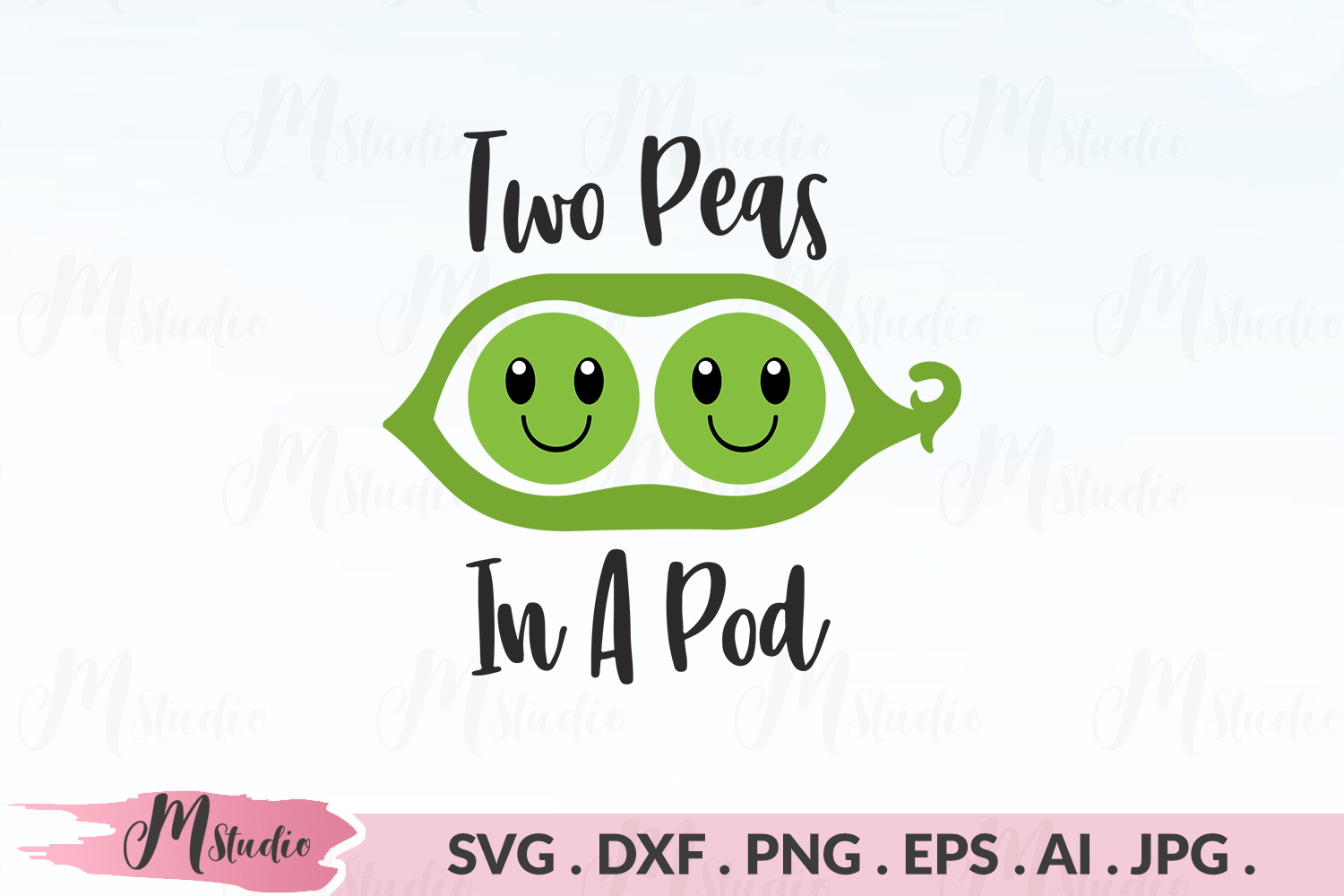 Two Peas in a pod svg (179190) | Cut Files | Design Bundles