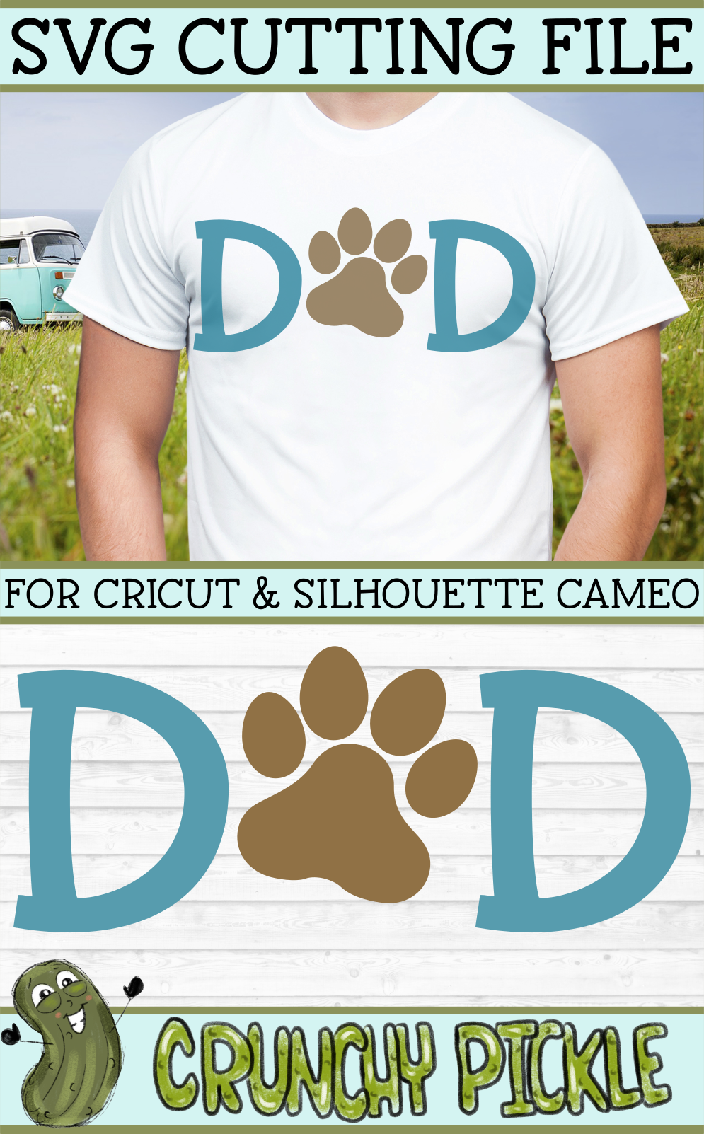 Download Dog Dad Paw SVG