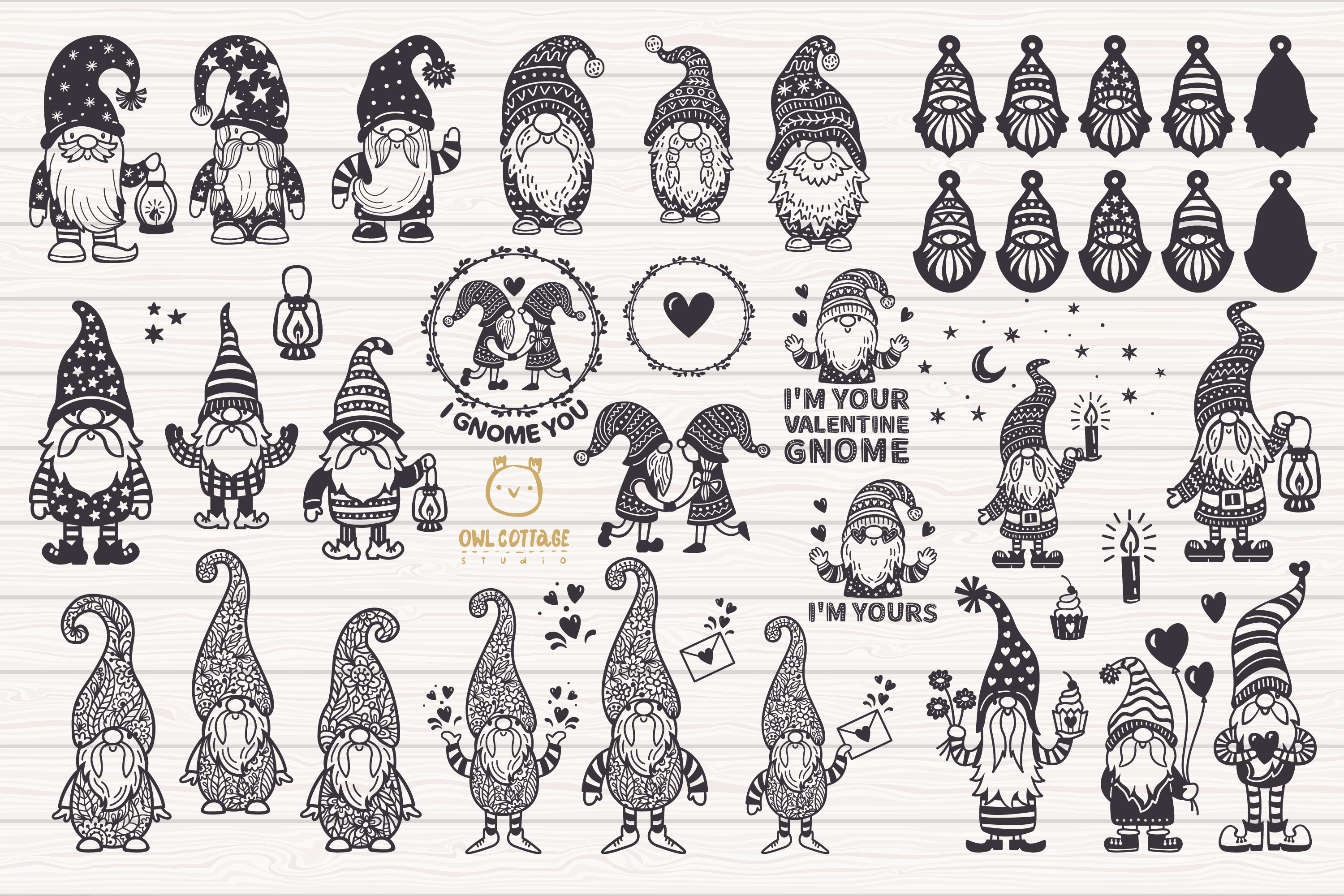 Download Gnomes Bundle svg , Scandinavian Gnomes SVG, Gnome Clipart,