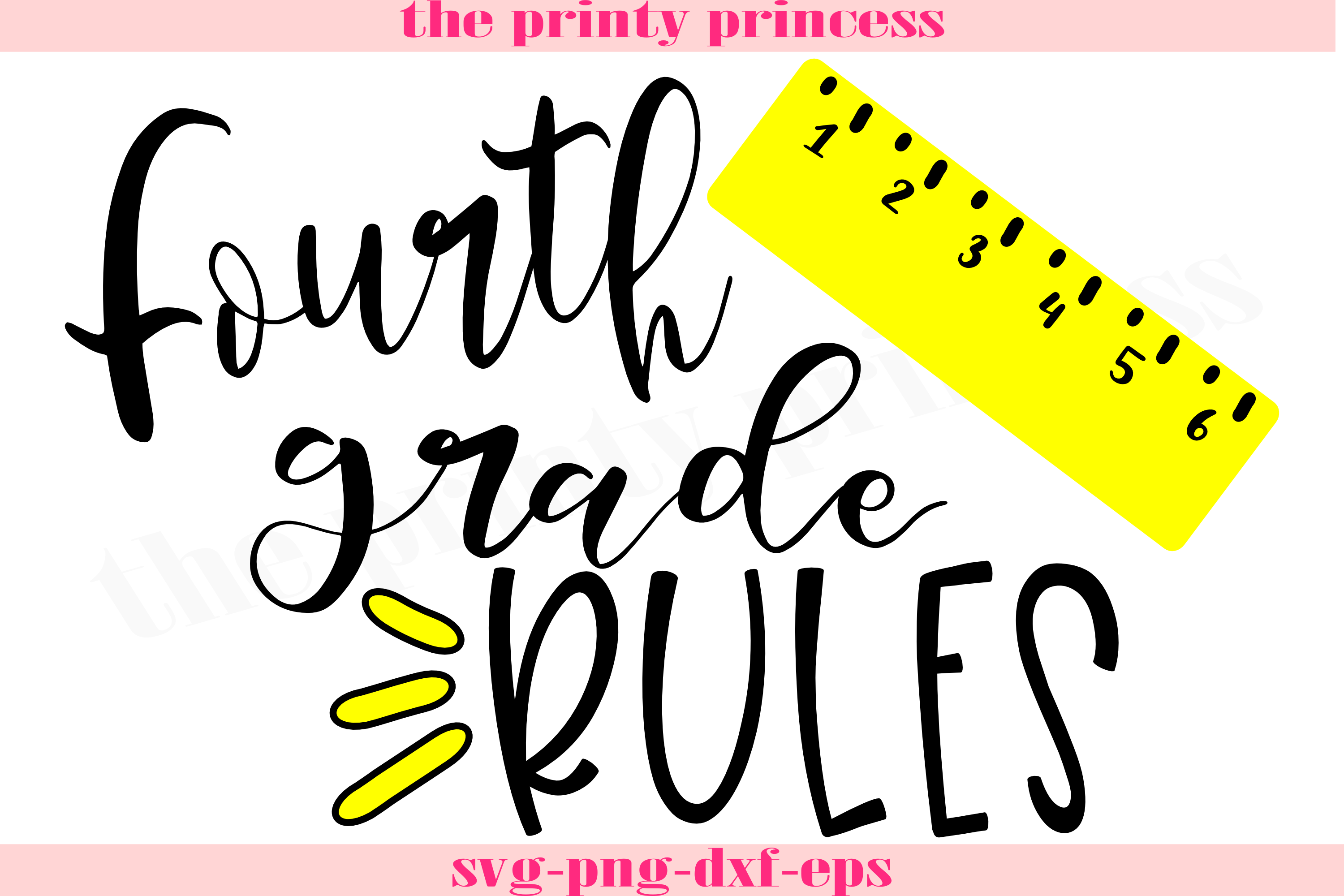 fourth-grade-rules-svg-school-svg-teacher-svg