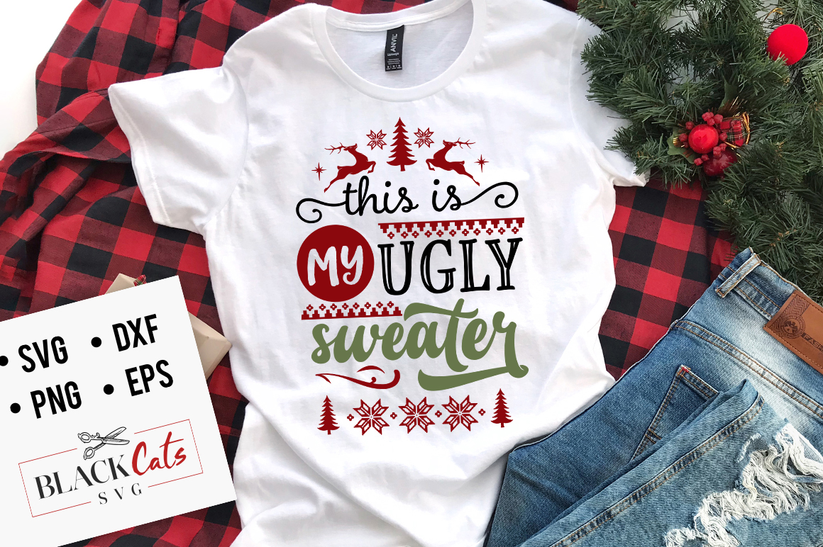 This is my ugly sweater SVG (376689) | SVGs | Design Bundles