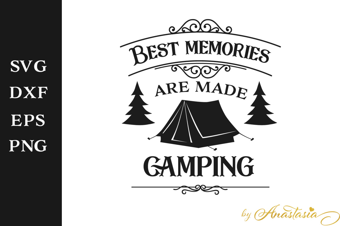 Download Best memories are made camping SVG Cutting File