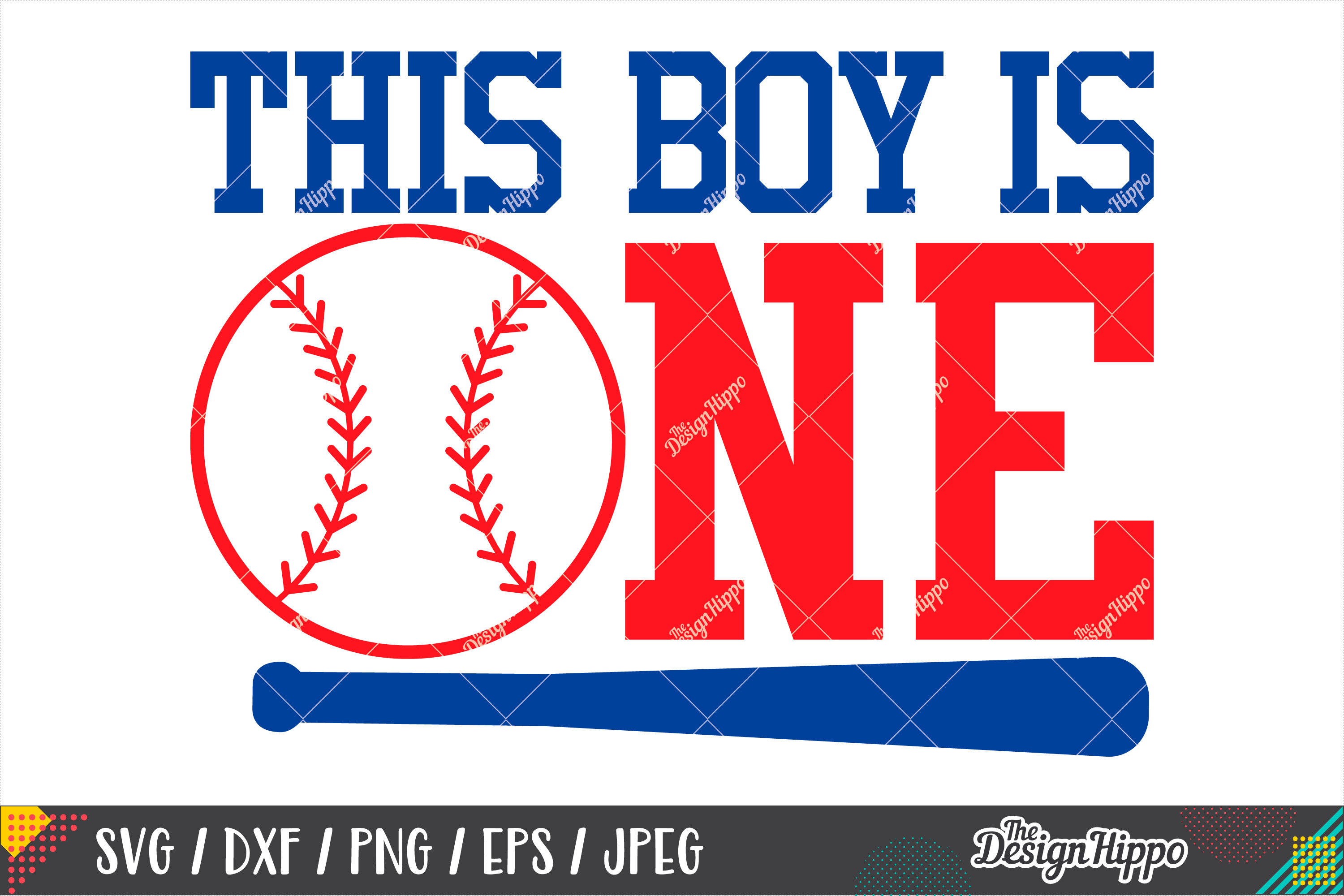 Download This Boy Is One SVG DXF PNG Cut Files, Baseball Birthday SVG