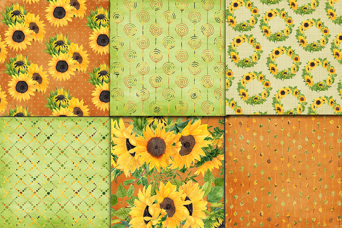 Download Sunflower Digital Papers