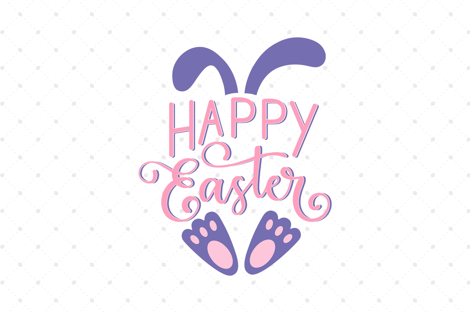 Happy Easter SVG Cut files