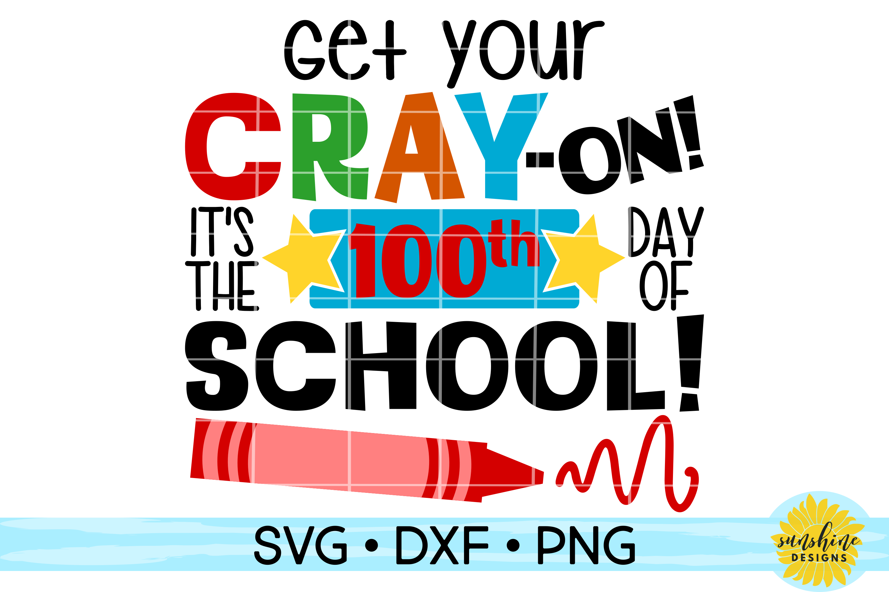 100 Days School SVG