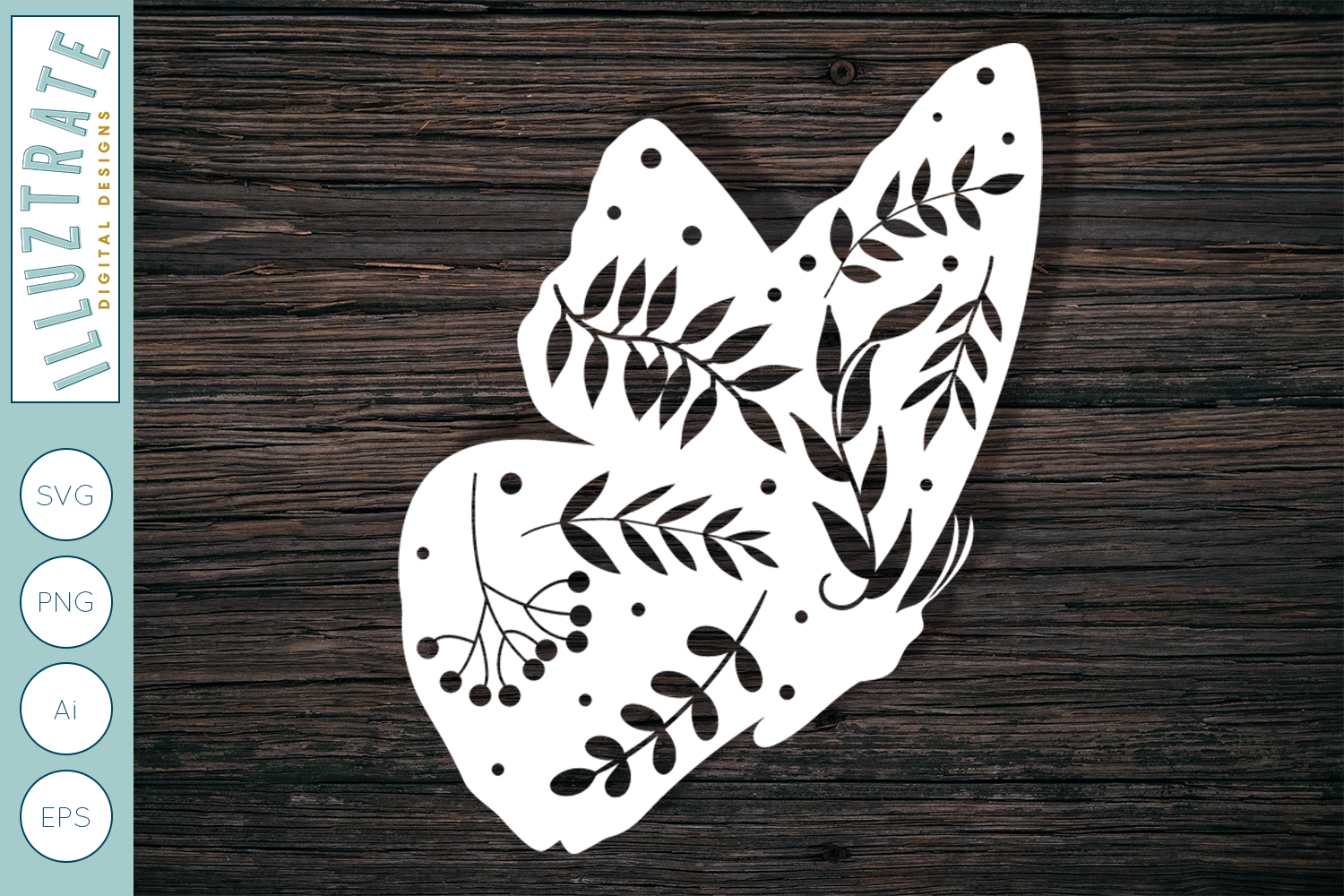 Download Floral Butterfly Bundle | Clipart | Butterfly SVG Cut Files