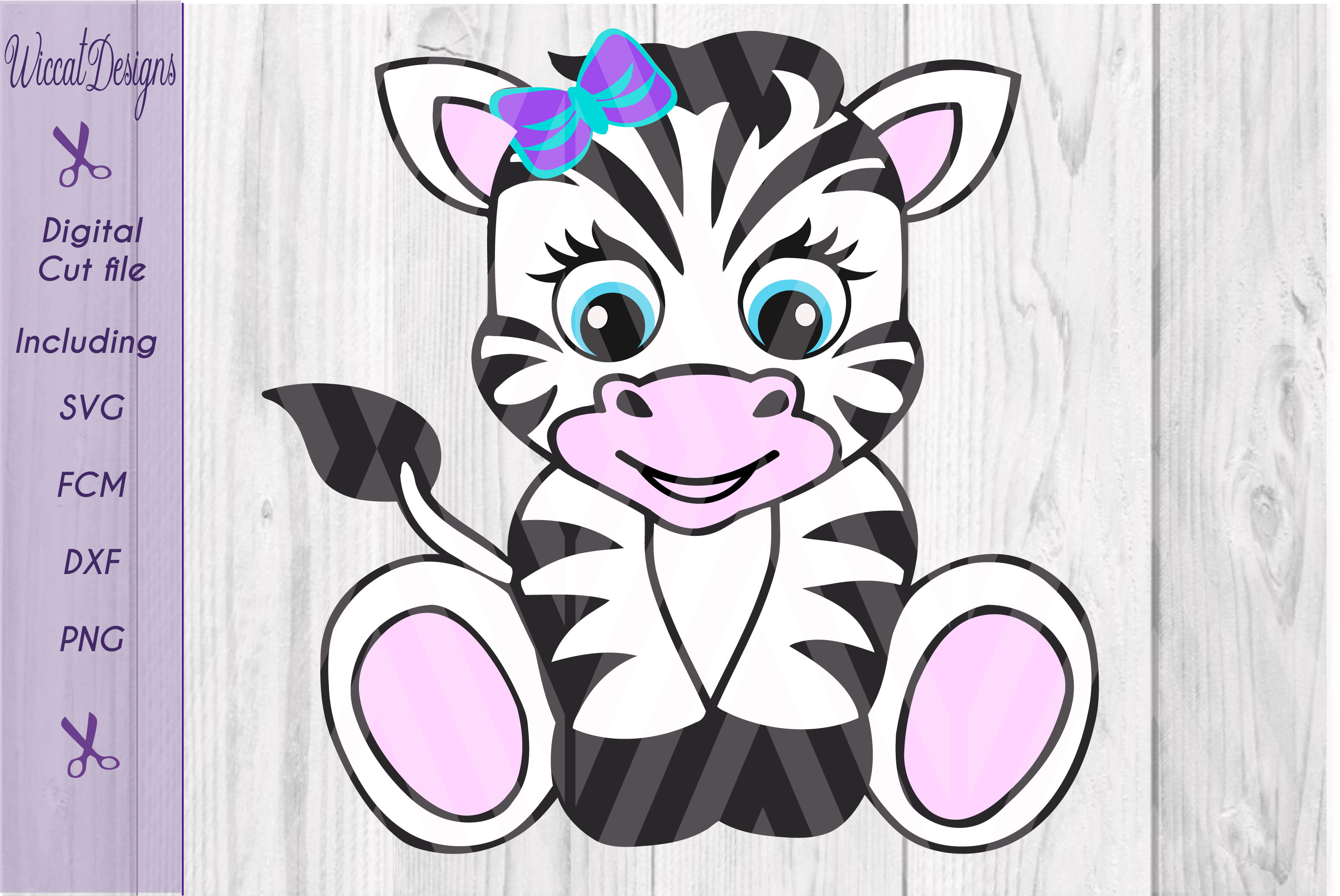 Zebra svg, Baby zebra svg, girls svg, Nursery animals sv cut file