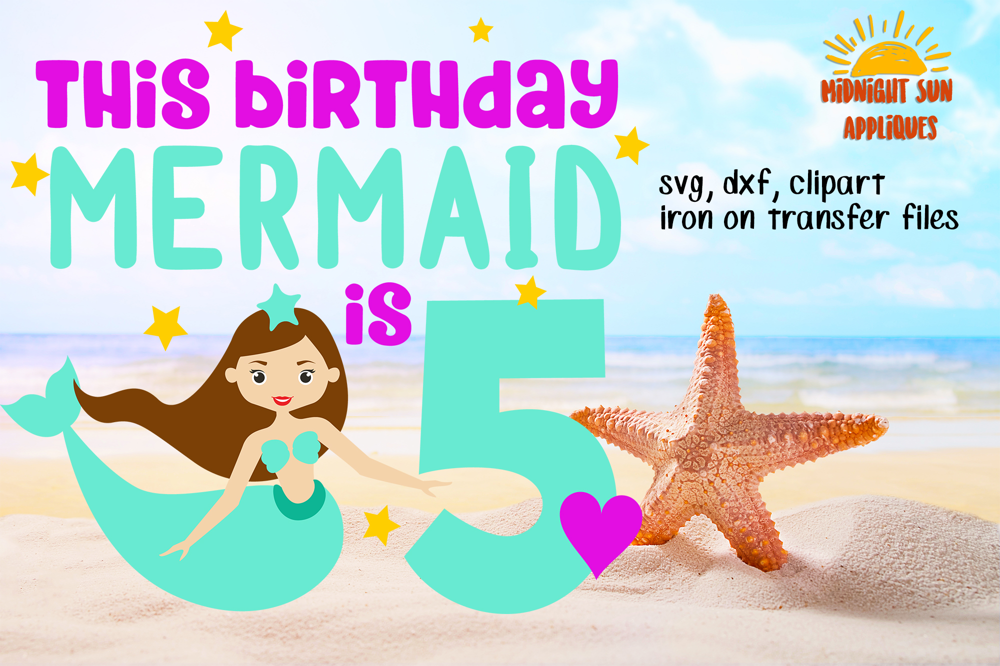 Free Free 84 Mermaid Birthday Shirt Svg Free SVG PNG EPS DXF File