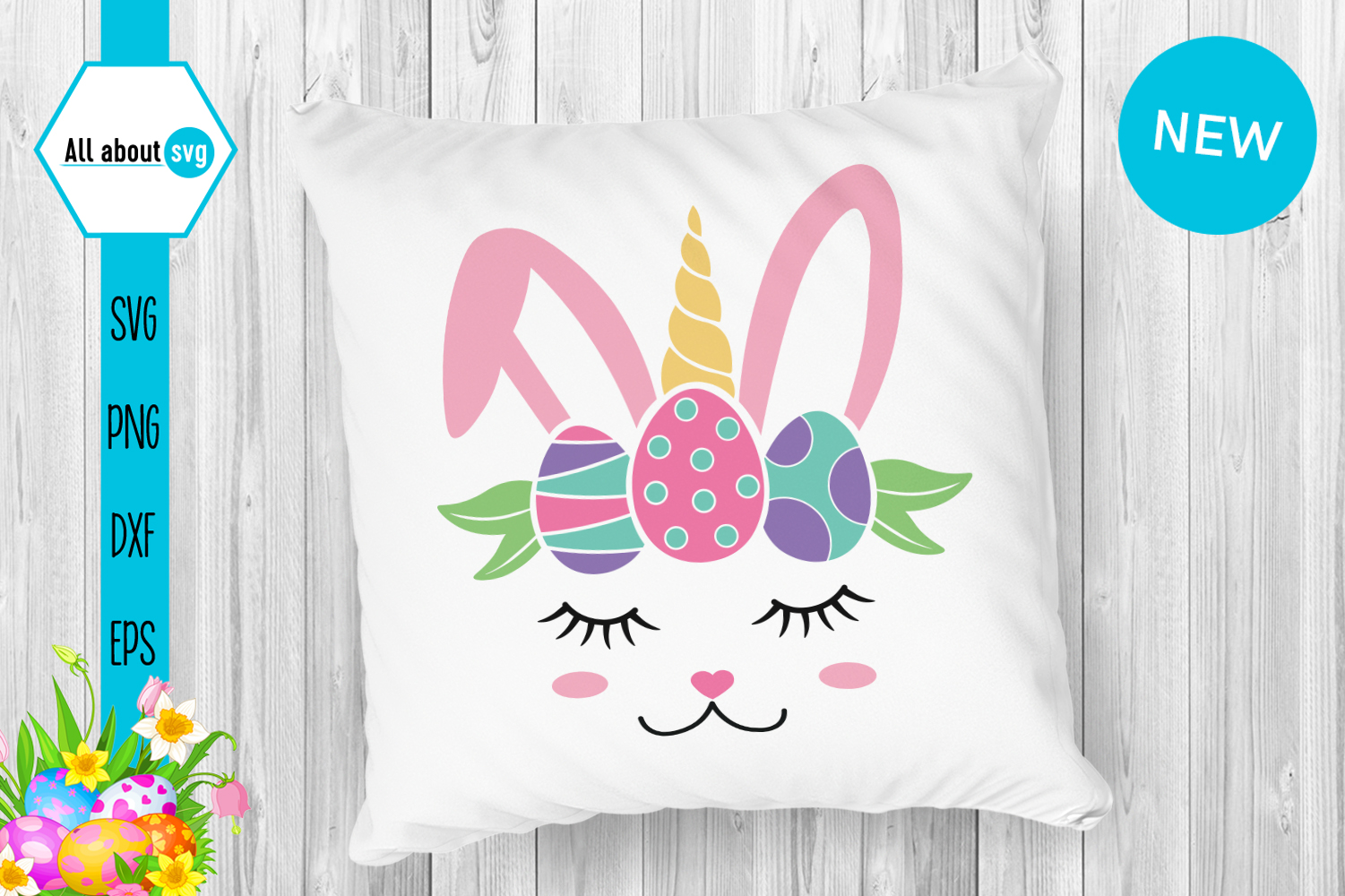 Free Free Easter Bunny Unicorn Svg 346 SVG PNG EPS DXF File