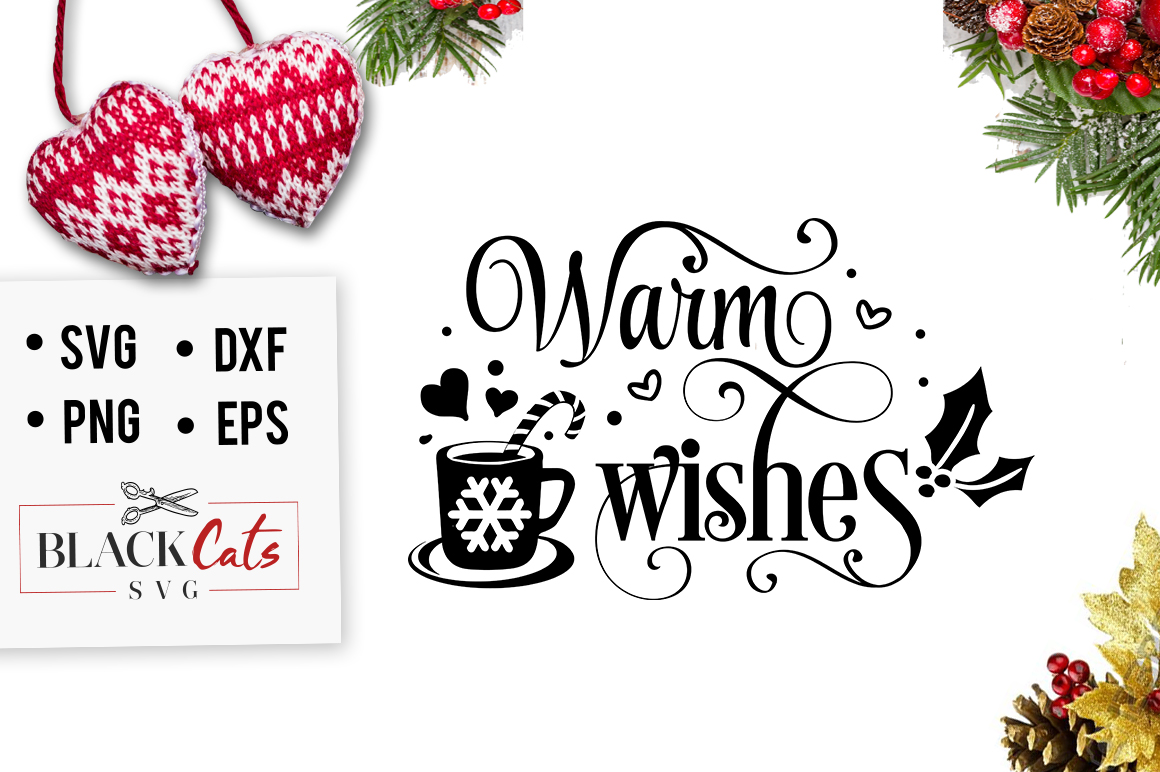 Warm wishes SVG