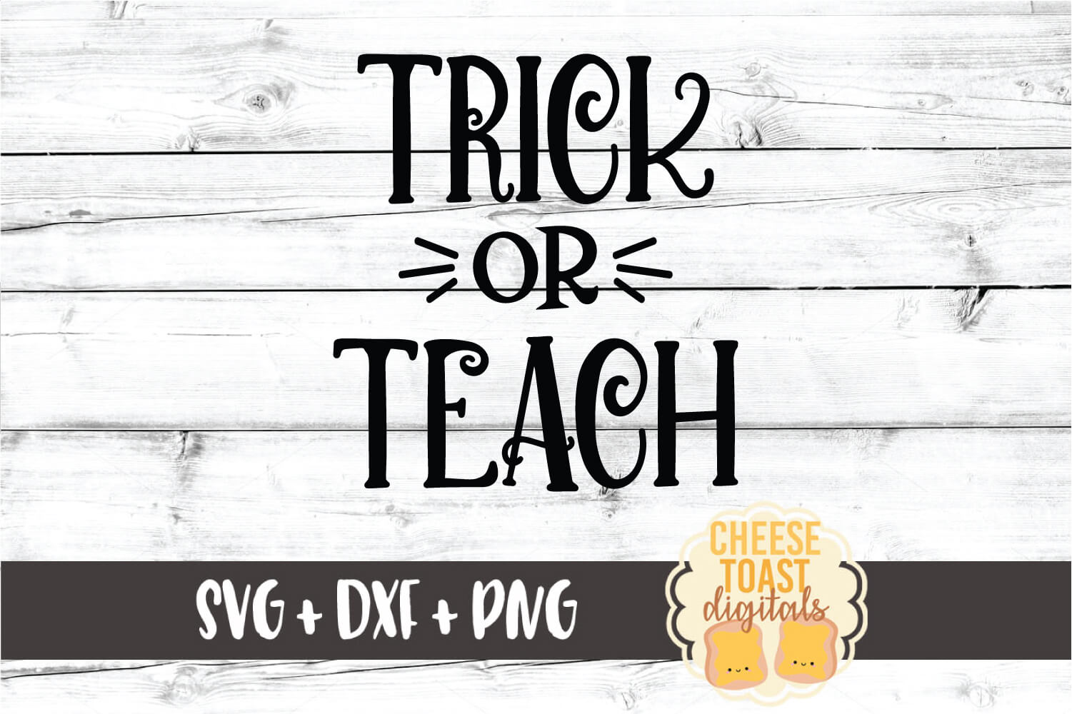 Download Trick or Teach - Teacher Halloween SVG PNG DXF Cut Files ...