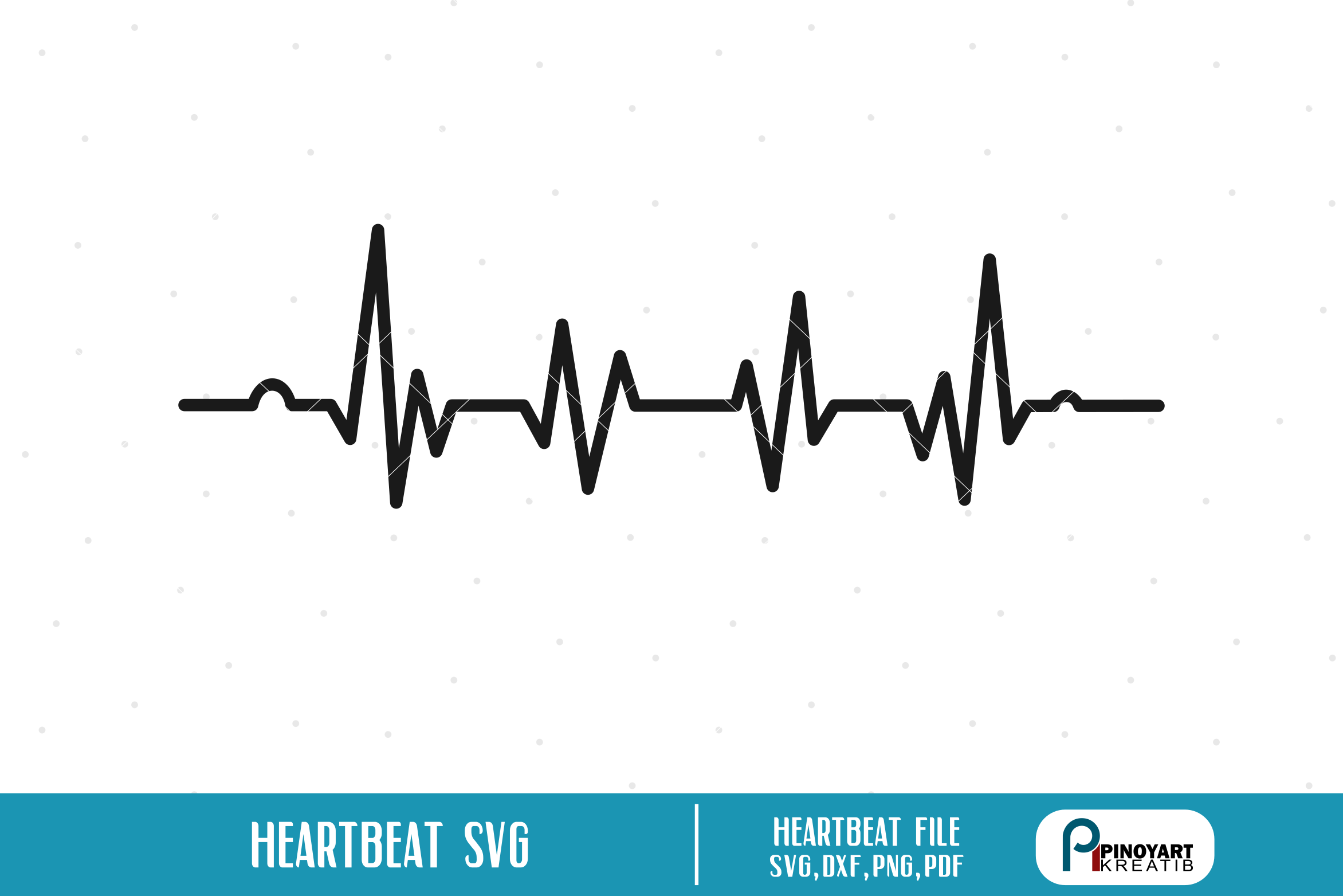 Heartbeat svg - a heartbeat vector file