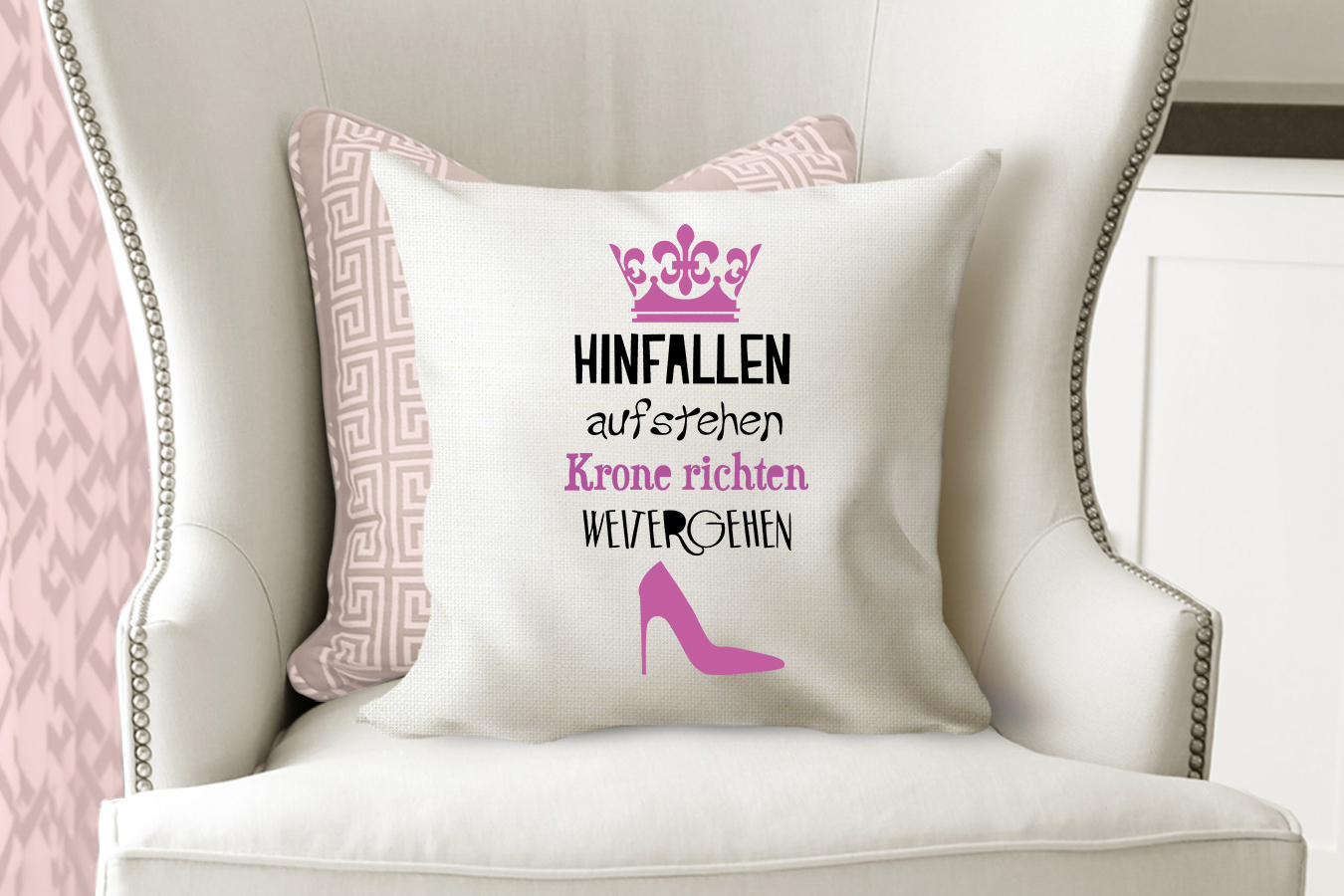 Princess Vector Graphic German Saying Cut File Saying Svg