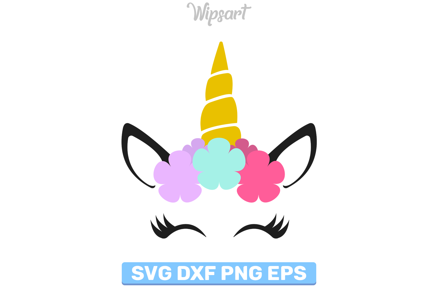 Unicorn head svg, Unicorn svg, Unicorn clipart, Unicorn ...