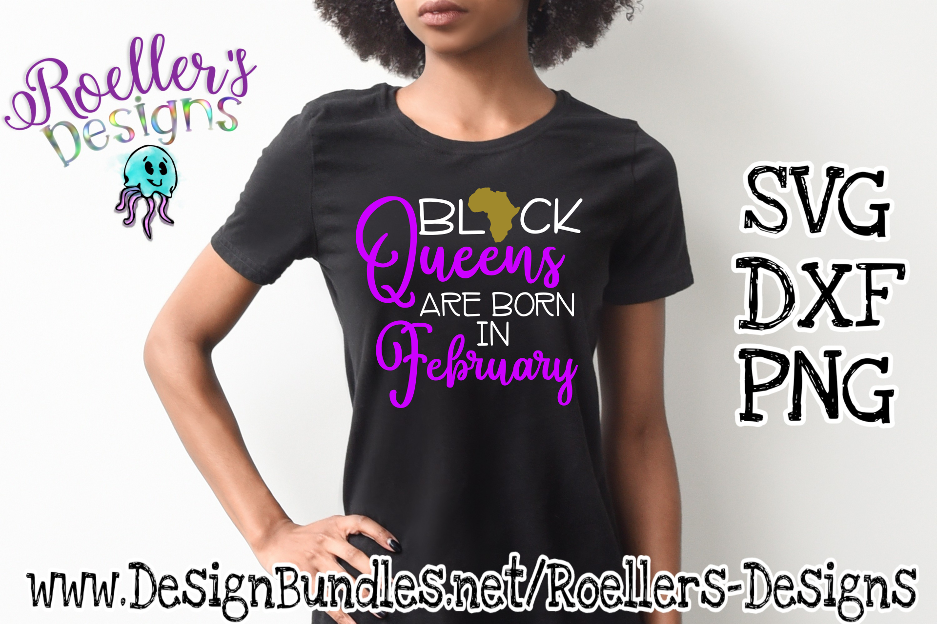 Download Black Queens are Born in February, Birthday SVG, SVG, Png ...