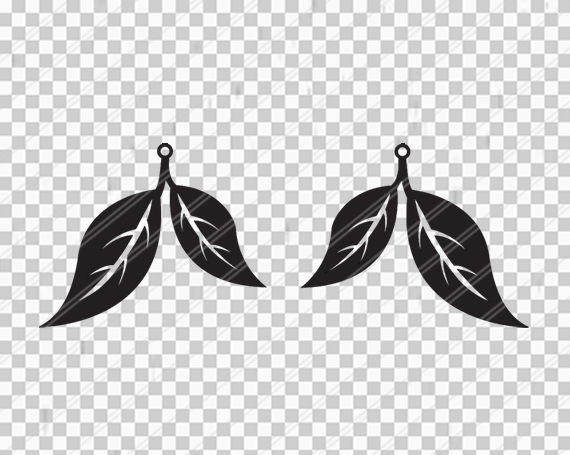 Download Leaf Earrings svg,Dangle earrings,Gifts for her, Jewelry ...