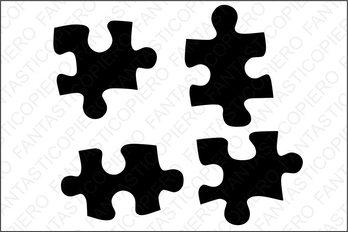 Download Puzzle SVG files for Silhouette Cameo and Cricut. Puzzle ...