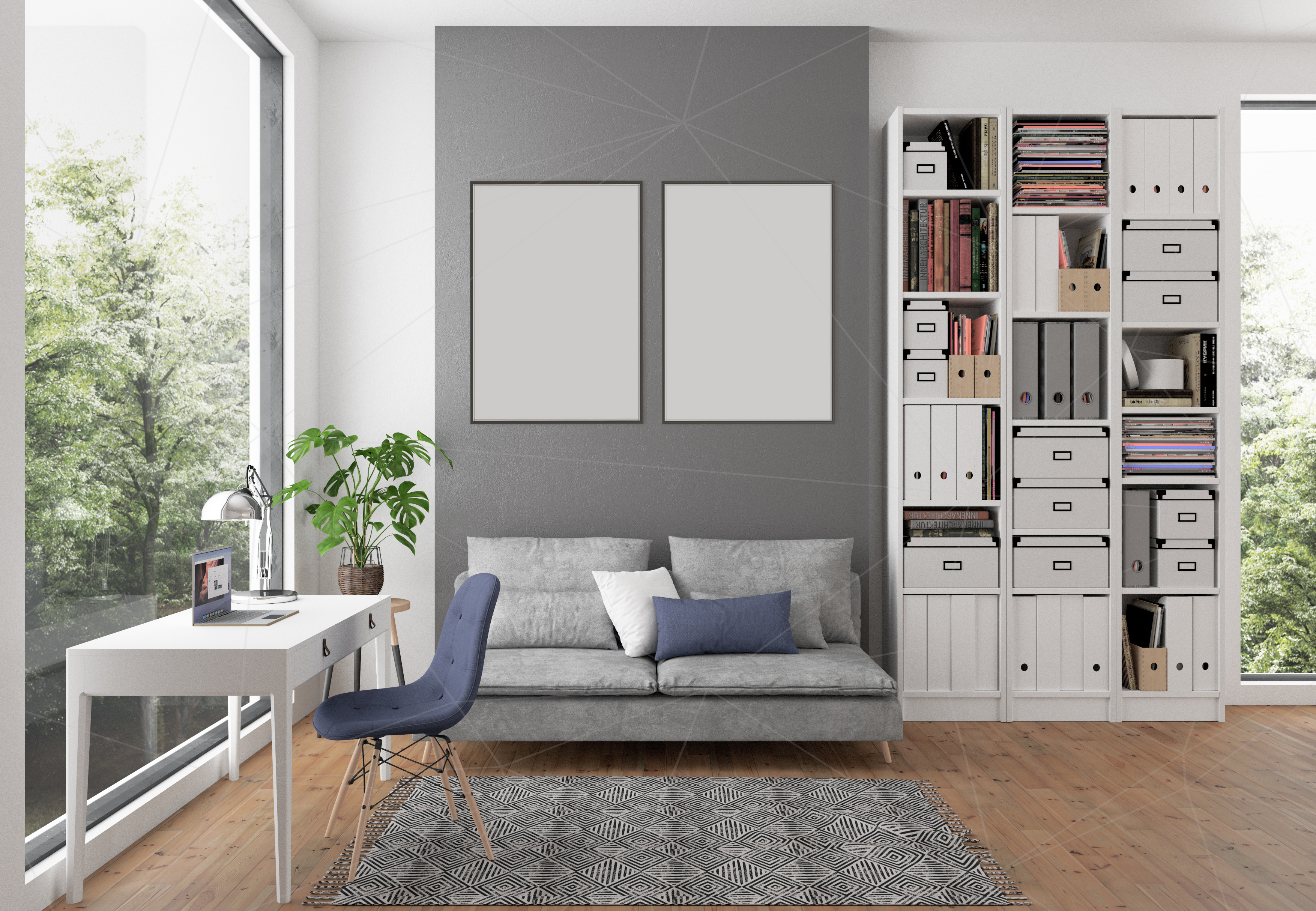 Download Interior Mockup Bundle Blank Wall Mock Up 93920 Mock Ups Design Bundles PSD Mockup Templates