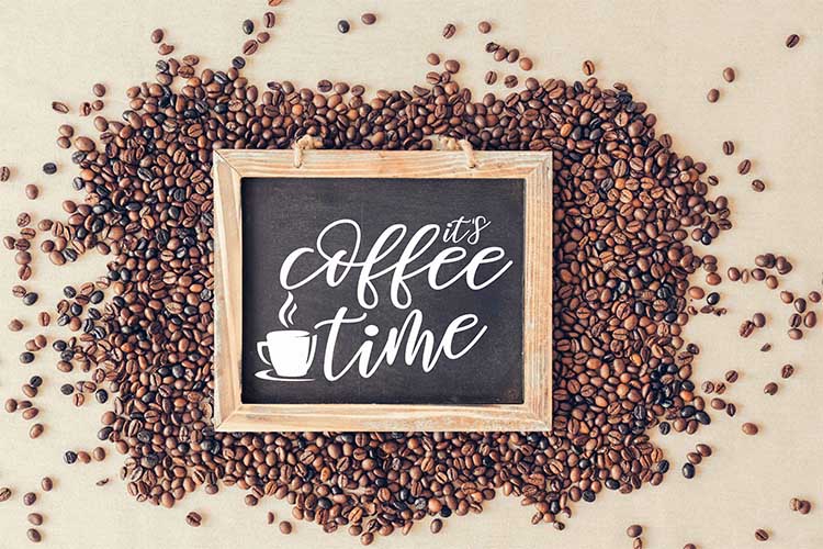 Download it's coffee time | SVG PNG PDF EPS JPG and PSD