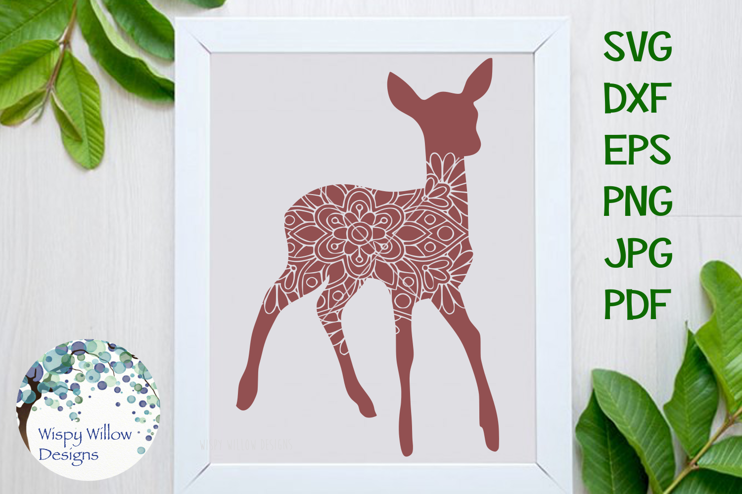 Download 17+ Deer Mandala Svg Free PNG Free SVG files | Silhouette ...